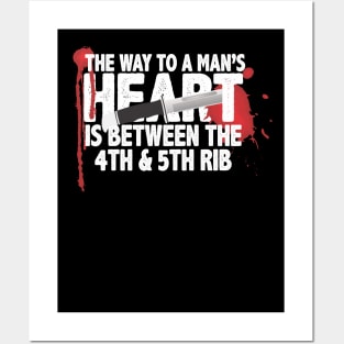 The Way to a man's heart Posters and Art